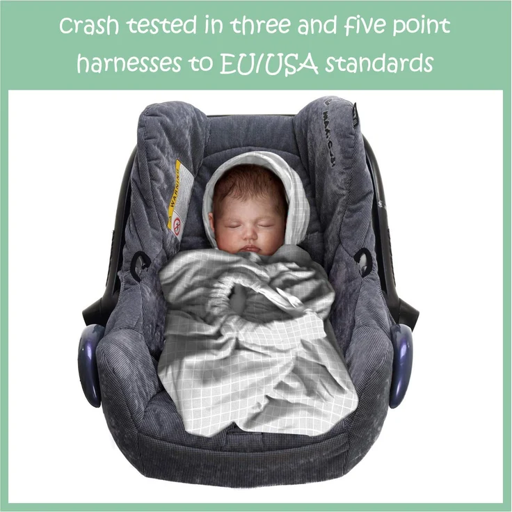 Snugglebundl Tragehilfe Baby Haze - Organic cotton – Bild 5