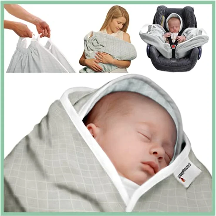 Snugglebundl Tragehilfe Baby Haze - Organic cotton – Bild 1