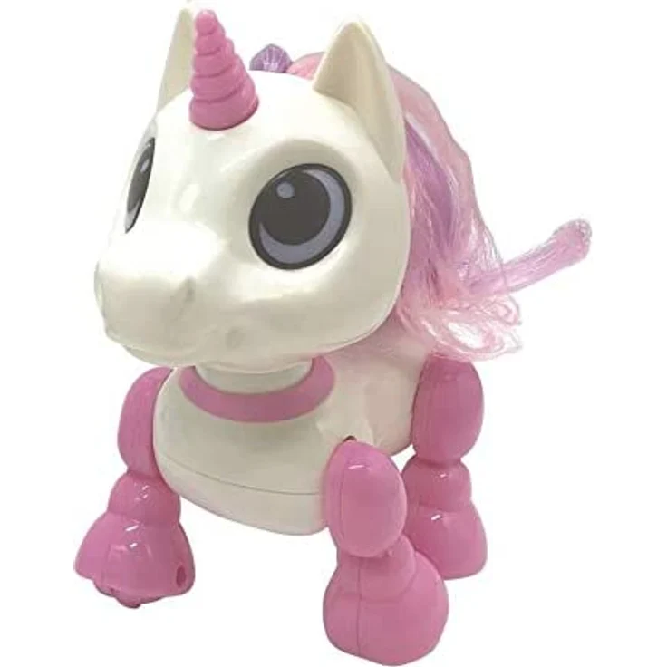 Lexibook ROB02UNI Power Mini-My Little Unicorn Roboter mit Geräuschen, Musik, Lichteffekten, Sprachwiederholungsfunktion und Reaktion auf Geräusche-ROB02UNI – Bild 2