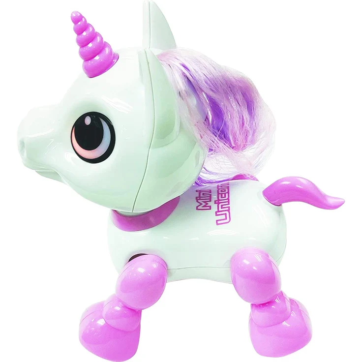 Lexibook ROB02UNI Power Mini-My Little Unicorn Roboter mit Geräuschen, Musik, Lichteffekten, Sprachwiederholungsfunktion und Reaktion auf Geräusche-ROB02UNI – Bild 3
