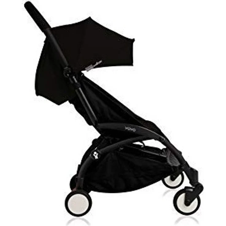 Babyzen 'Yoyo 6+' Textilset, Verdeck und Sitzbezug, ab 6 Monaten, schwarz - Preisvergleich – Bild 5