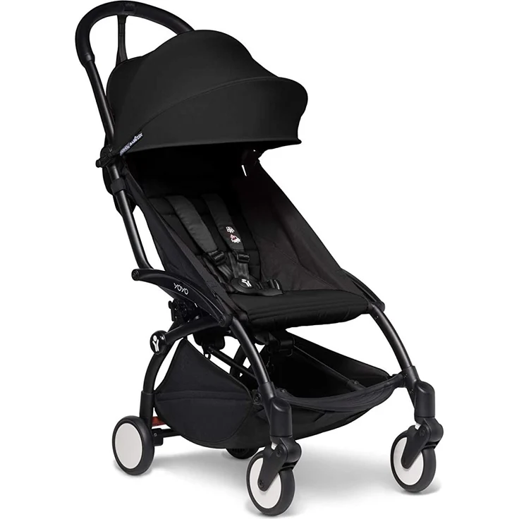 Babyzen 'Yoyo 6+' Textilset, Verdeck und Sitzbezug, ab 6 Monaten, schwarz - Preisvergleich – Bild 6