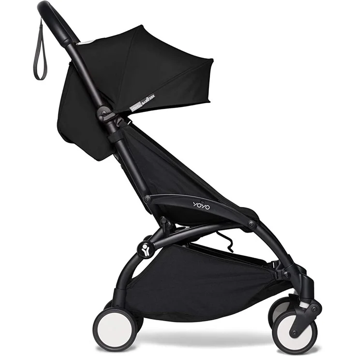 Babyzen 'Yoyo 6+' Textilset, Verdeck und Sitzbezug, ab 6 Monaten, schwarz - Preisvergleich – Bild 3