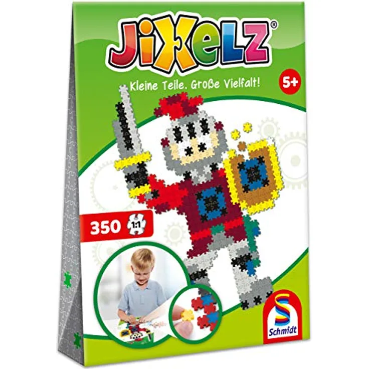 Schmidt Spiele 46135 'JIXELZ "Ritter"' 350 Teile, ab 5 Jahren