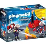 Playmobil 9468 - City Action - Feuerwehrmänner mit Löschpumpe