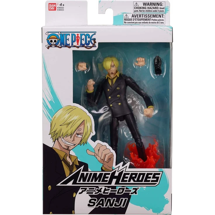 BANDAI One Piece – Anime Heroes Figur 17 cm – Sanji – 36933 – Bild 8