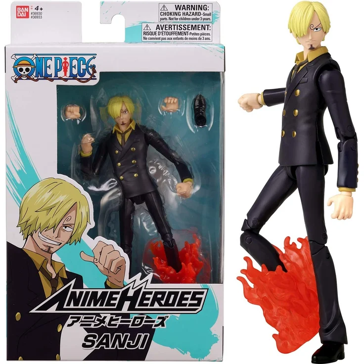 BANDAI One Piece – Anime Heroes Figur 17 cm – Sanji – 36933 – Bild 1
