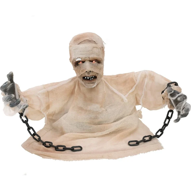 EUROPALMS Halloween Groundbreaker Mumie, animiert 40cm – Bild 2