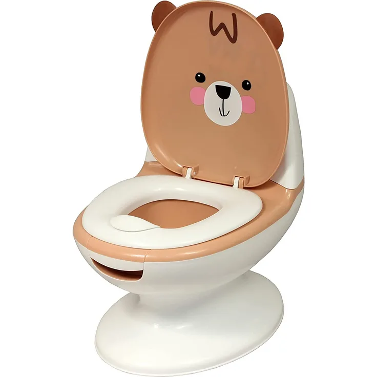 Bambisol Töpfchen für Babys, Toilette, Bär, Sauberkeit für Kinder, pflegeleicht