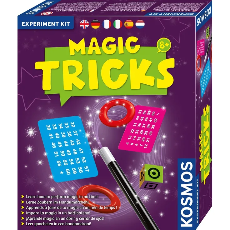 KOSMOS Magic Tricks, Zauberkasten, Zauber Kasten, Zaubern, Kinder, Mehrsprachig, 665272 - Preisvergleich