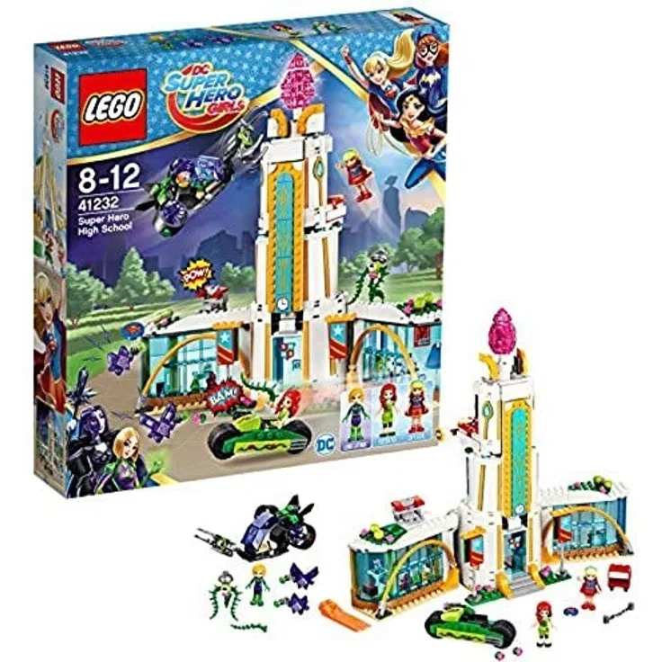 LEGO DC Super Hero Girls 41232 - Highschool der Super Heroes, Superhelden-Spielzeug