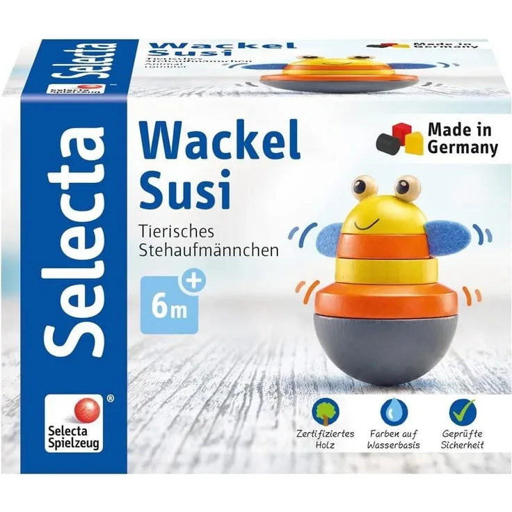 Selecta Holzspielzeug Wackel Susi