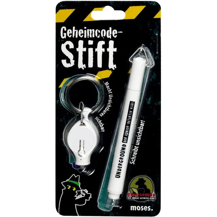 Moses Verlag 09454 - Geheimschriftset - Geheimcodestift