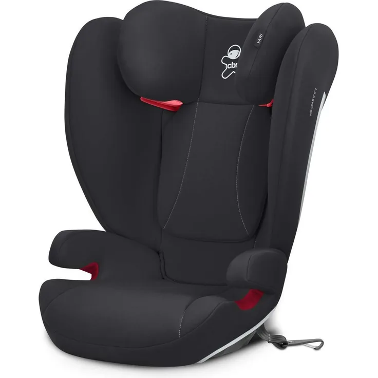 cbx Kinder-Autositz Yari, Gruppe 2/3 (15-36 kg), Ab ca. 3 bis ca. 12 Jahre, Mit Latch connect, Cozy Black