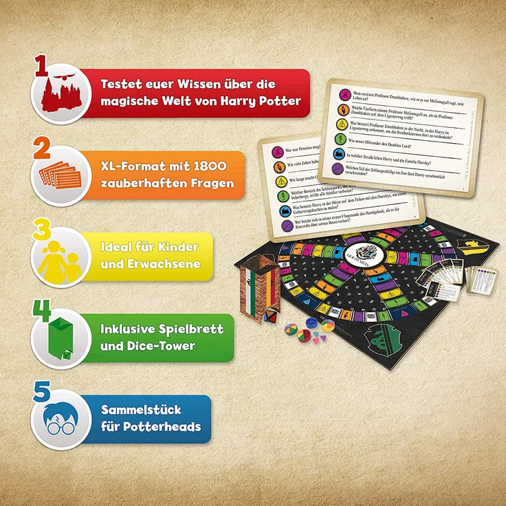 Winning Moves - Trivial Pursuit - Harry Potter XL – Bild 6
