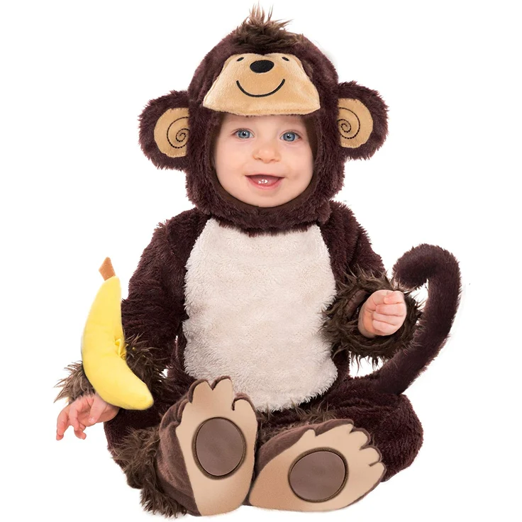 Amscan - Babykostüm Affe – Bild 1
