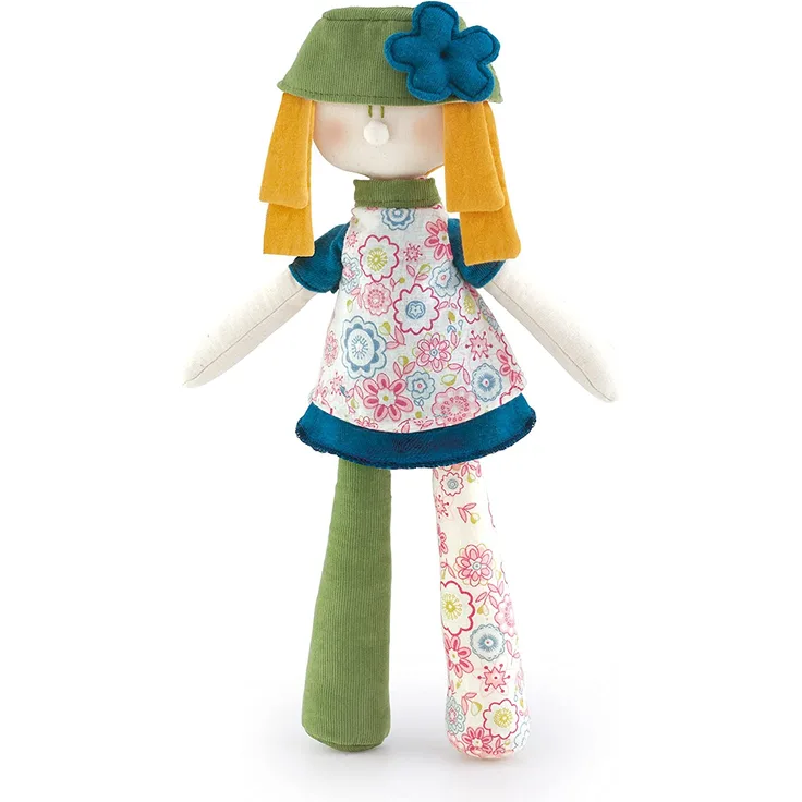 Trudi 19428 - Stoffpuppe Blond Fleur Plüsch