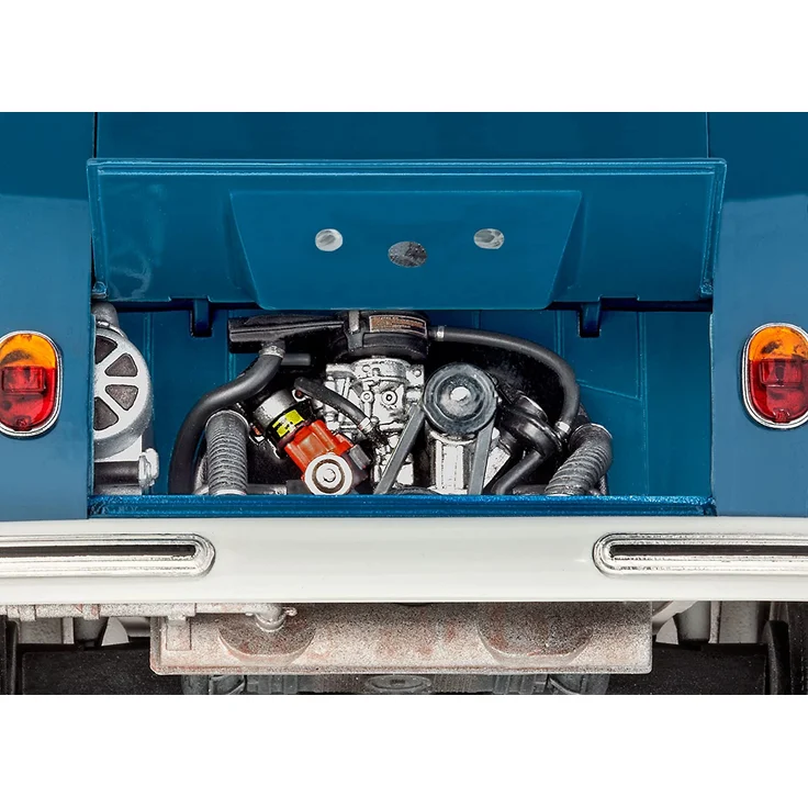 Revell Modellbausatz Auto 1:16 - Volkswagen VW T1 Bulli Samba Bus im Maßstab 1:16, Level 5, originalgetreue Nachbildung mit vielen Details, VW Bus, 07009 – Bild 7