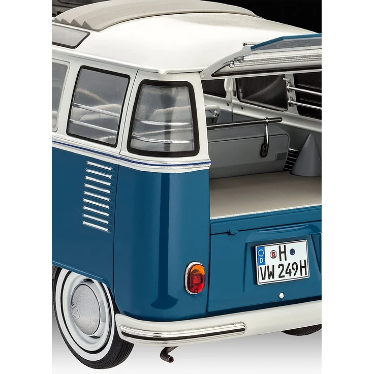 Revell Modellbausatz Auto 1:16 - Volkswagen VW T1 Bulli Samba Bus im Maßstab 1:16, Level 5, originalgetreue Nachbildung mit vielen Details, VW Bus, 07009 – Bild 8