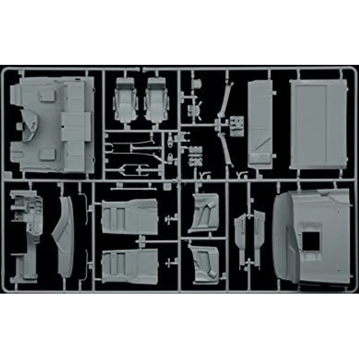 Italeri 3905 1:24 Mercedes Benz Actros MP4 Gigaspace – Bild 8