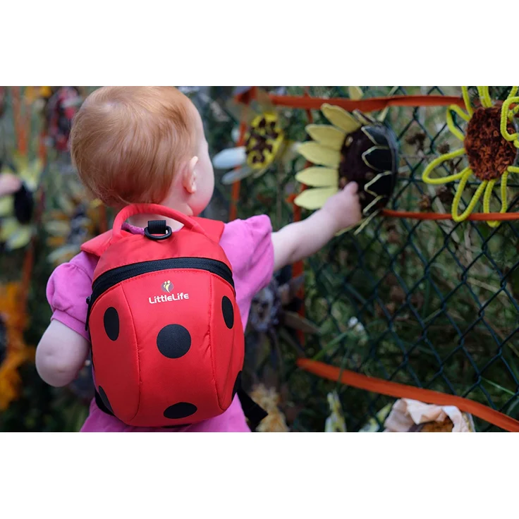 LittleLife Kleinkinder Rucksack Marienkäfer daysack Ladybird – Bild 4