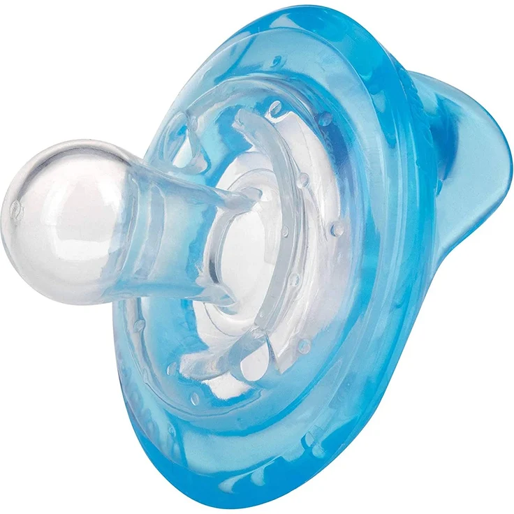 Nûby - 2 Natural Flex™ Schnuller Kirschform - Blau & Rot - 6-36 Monate – Bild 2