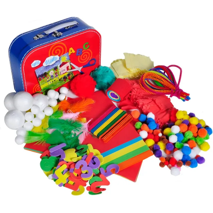 Knorrtoys F15411 - Bastelkoffer Arts & Crafts - 300-teilig