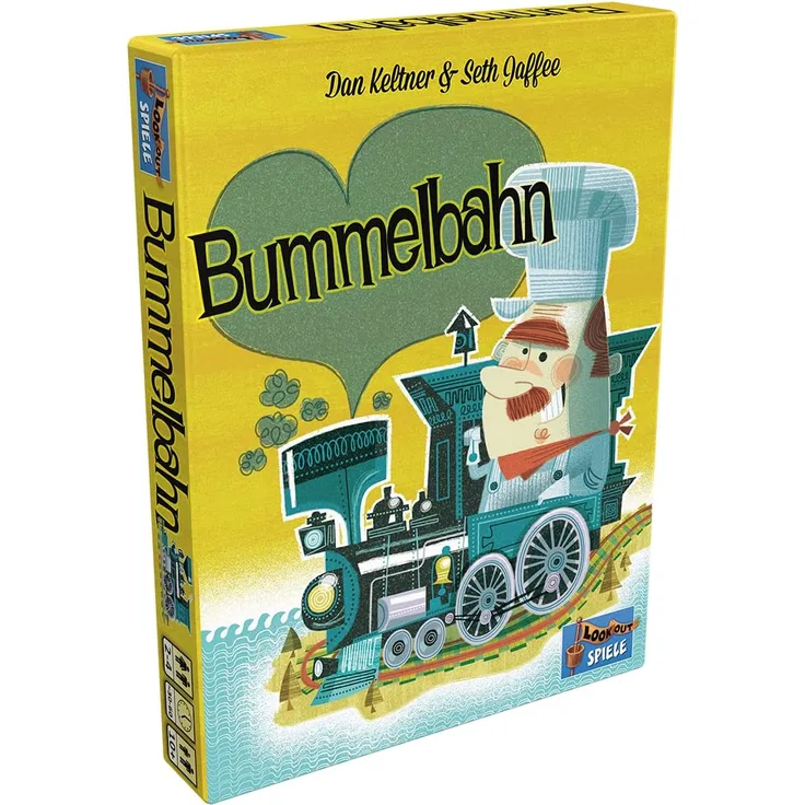 Lookout Games 22160096 - Bummelbahn, Kartenspiel