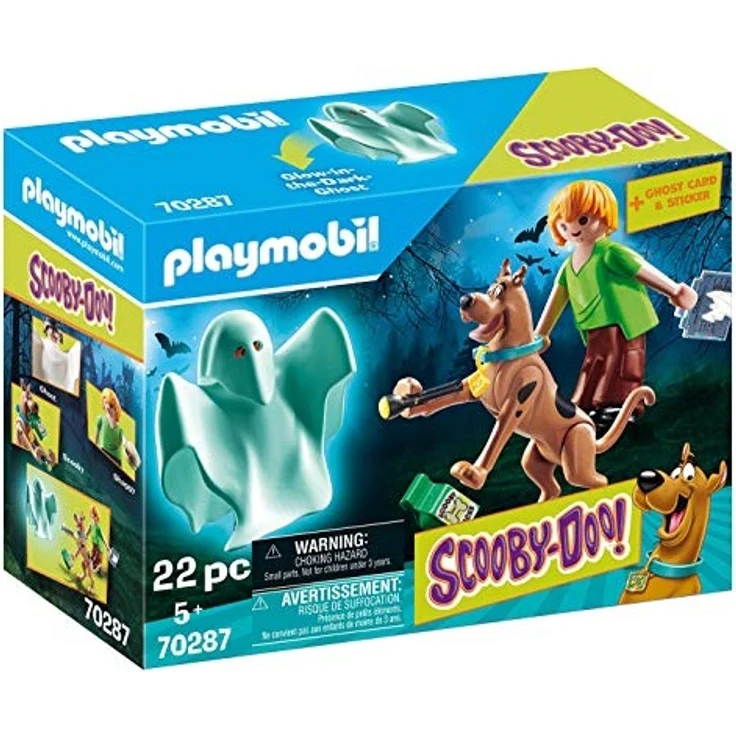 Playmobil 70287 - Scooby-Doo! Scooby & Shaggy mit Geist - Preisvergleich – Bild 1