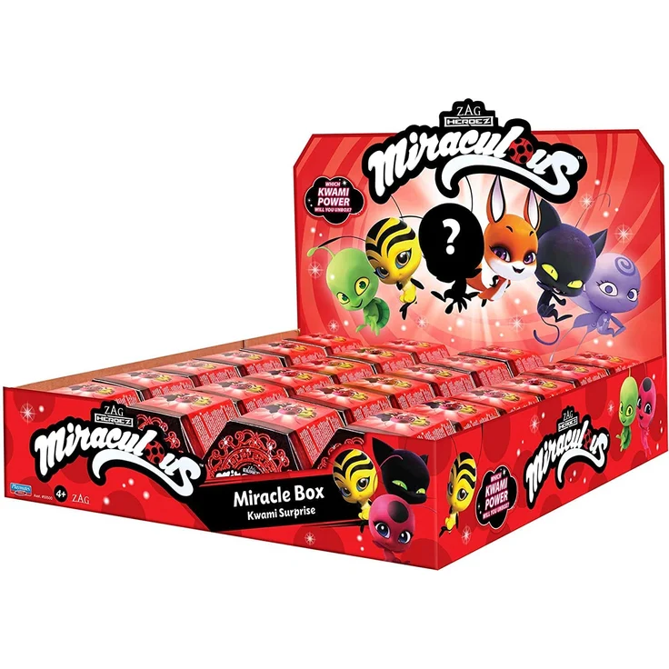 Bandai - Miraculous - Kwami Überraschungsbox - Kwami Minifigur zum Sammeln in seiner Miracle Box ,1x Zufällige Figur - Preisvergleich – Bild 7
