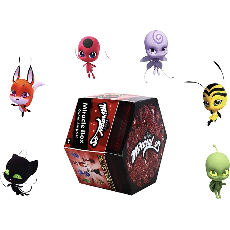 Bandai - Miraculous - Kwami Überraschungsbox - Kwami Minifigur zum Sammeln in seiner Miracle Box ,1x Zufällige Figur - Preisvergleich – Bild 8
