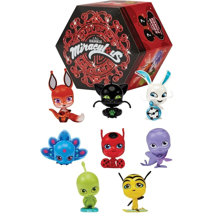 Bandai - Miraculous - Kwami Überraschungsbox - Kwami Minifigur zum Sammeln in seiner Miracle Box ,1x Zufällige Figur - Preisvergleich – Bild 1