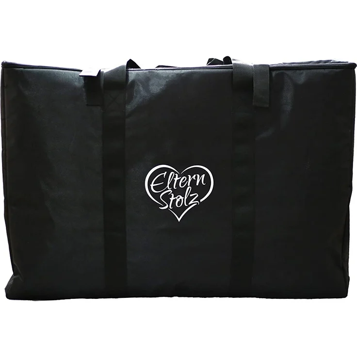 Gepolsterte Elternstolz Transporttasche Schwarz Für Kinderwagen, Buggys Und Autositze Buggy Stroller Bag z.B. Für Joie Mytrax Litetrax – Bild 8