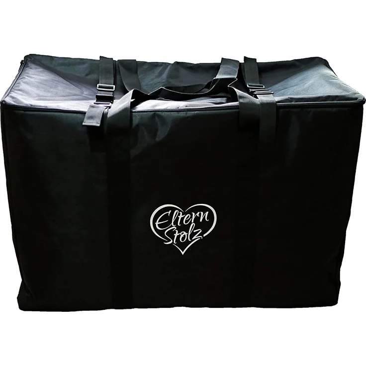 Gepolsterte Elternstolz Transporttasche Schwarz Für Kinderwagen, Buggys Und Autositze Buggy Stroller Bag z.B. Für Joie Mytrax Litetrax – Bild 1