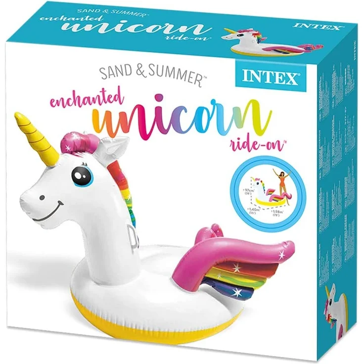 Intex 57561NP Rideon ''Unicorn'', 198x140x97cm – Bild 4