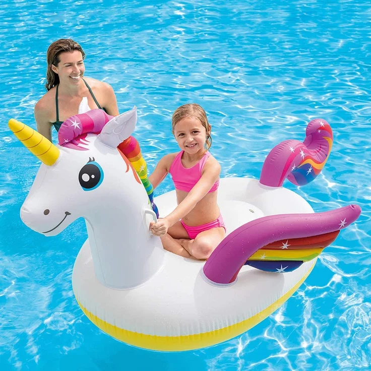 Intex 57561NP Rideon ''Unicorn'', 198x140x97cm – Bild 2