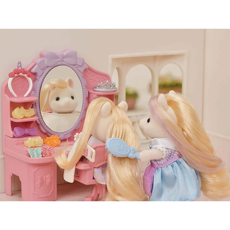 Epoch SYLVANIAN Beauty Salon Figurine with Hair 5642 – Bild 5