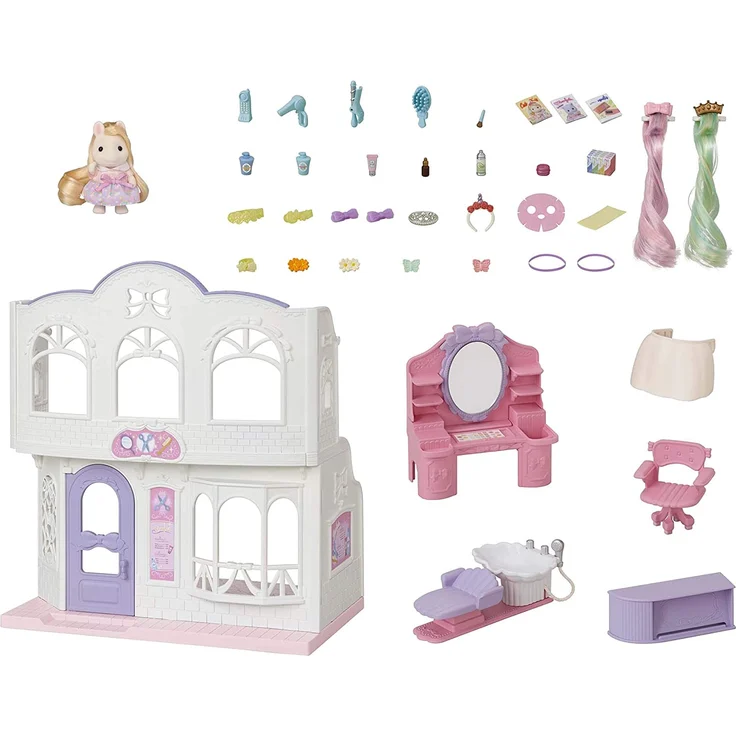 Epoch SYLVANIAN Beauty Salon Figurine with Hair 5642 – Bild 3