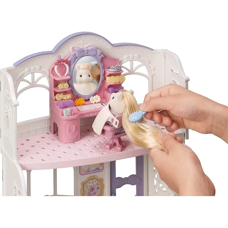 Epoch SYLVANIAN Beauty Salon Figurine with Hair 5642 – Bild 13