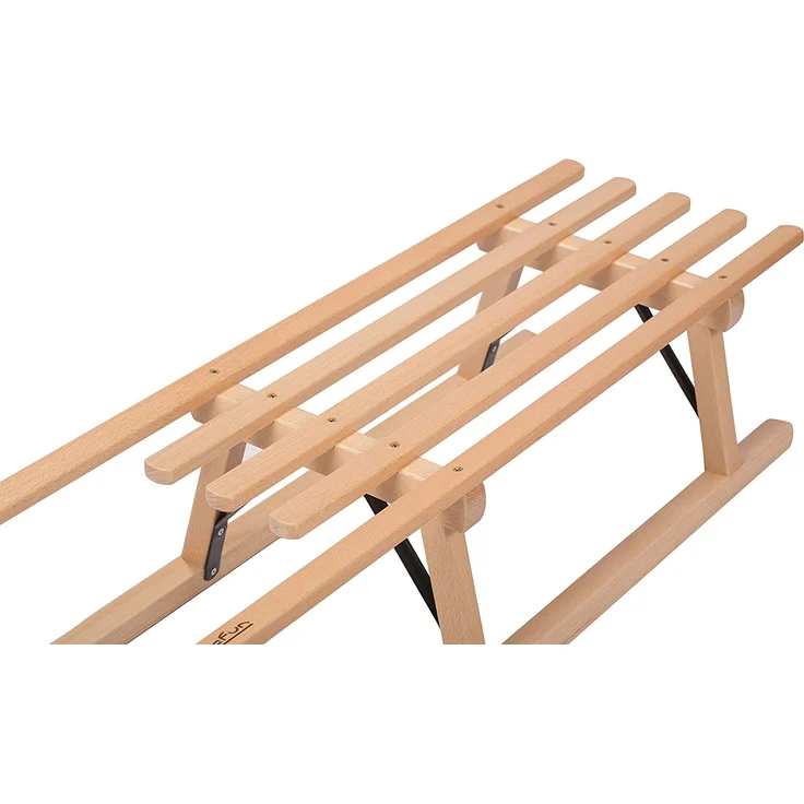 COLINT 'Davos Alpina Fun 100' Davoser Holzschlitten, mit Lattensitz, Buchenholz, FSC-zertifiziert, ab 3 Jahren - Preisvergleich – Bild 5
