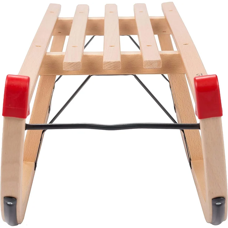 COLINT 'Davos Alpina Fun 100' Davoser Holzschlitten, mit Lattensitz, Buchenholz, FSC-zertifiziert, ab 3 Jahren - Preisvergleich – Bild 3
