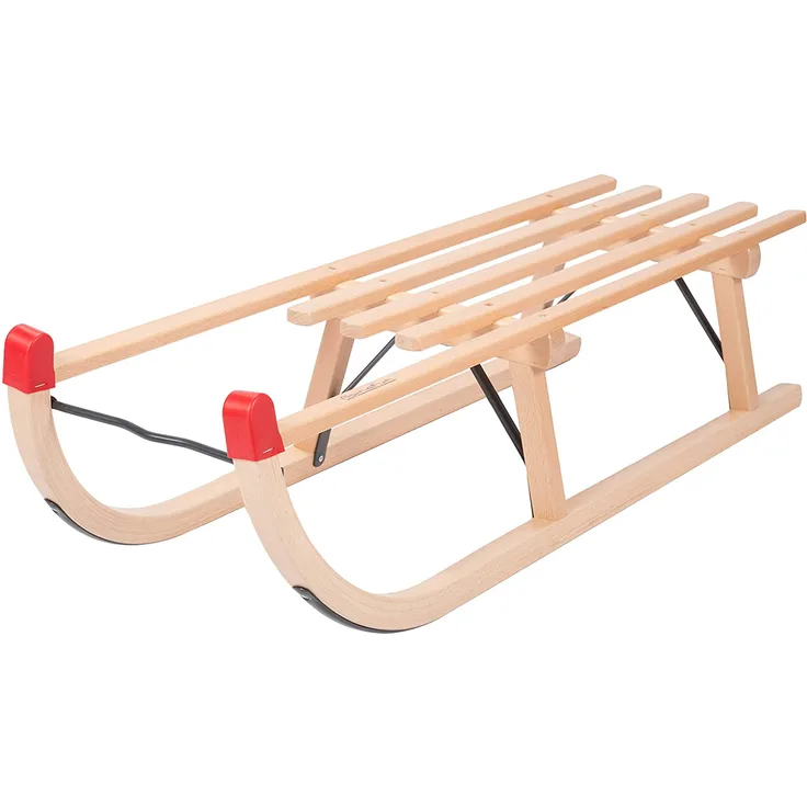 COLINT 'Davos Alpina Fun 100' Davoser Holzschlitten, mit Lattensitz, Buchenholz, FSC-zertifiziert, ab 3 Jahren - Preisvergleich
