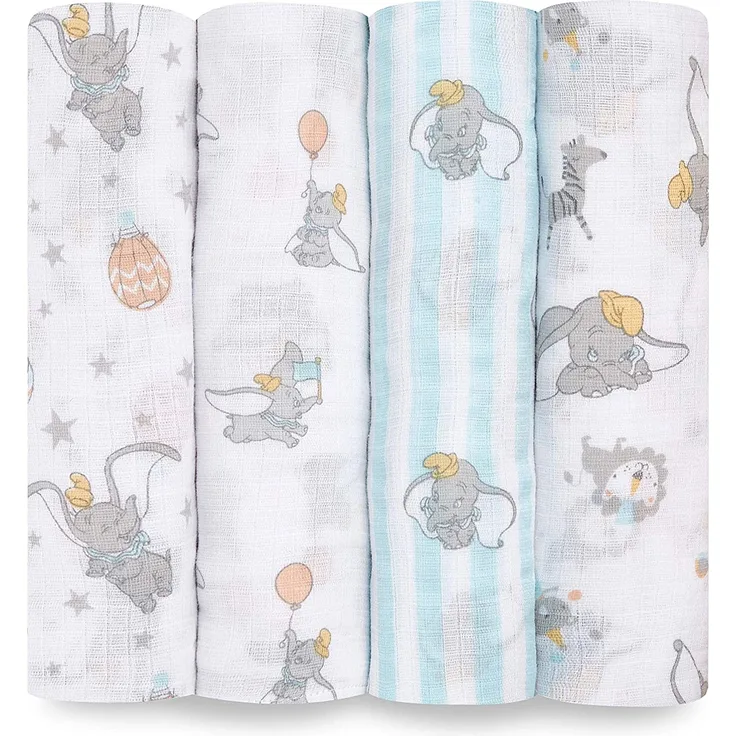 aden® Pucktücher dumbo new heights 4er Pack
