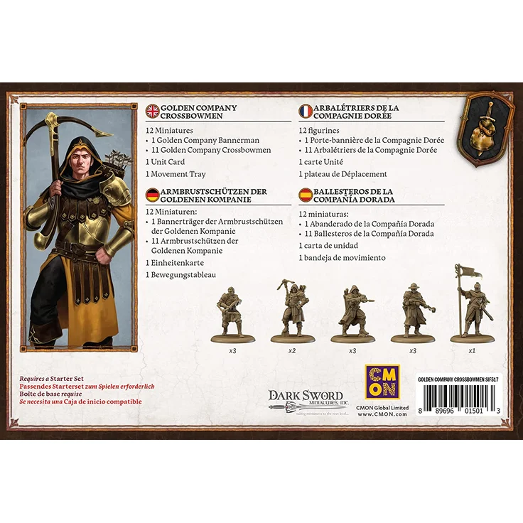 Song of Ice & Fire - Golden Company Crossbowmen (Armbrustschützen der Goldenen Kompanie) – Bild 3