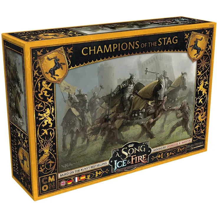 Asmodee A Song of Ice & Fire – Streiter des Hirsches, Erweiterung, Tabletop, Deutsch – Bild 1