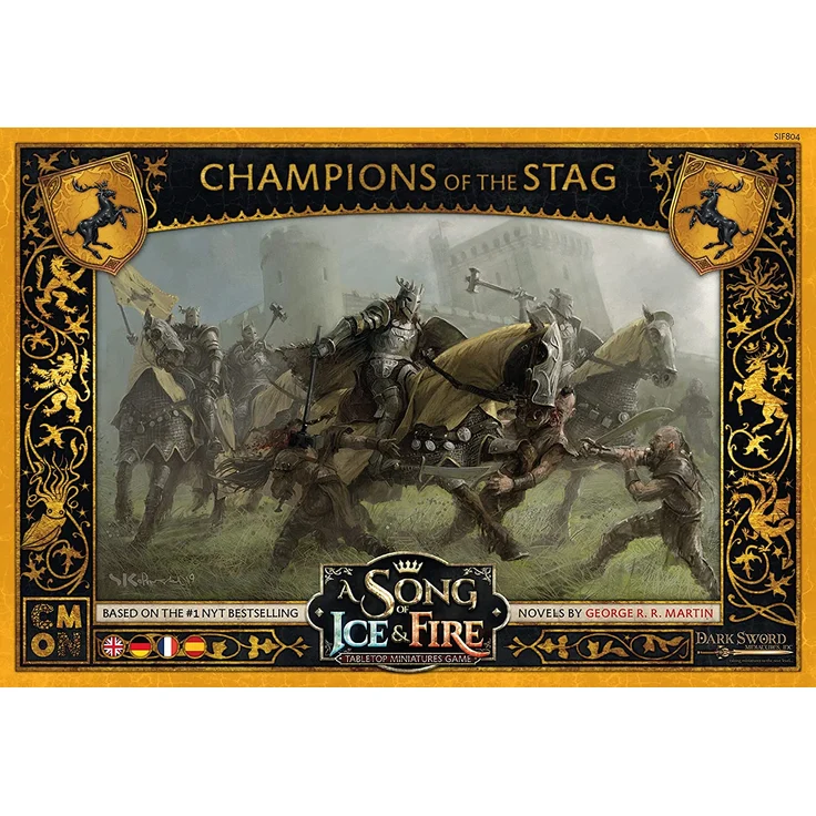 Asmodee A Song of Ice & Fire – Streiter des Hirsches, Erweiterung, Tabletop, Deutsch – Bild 2