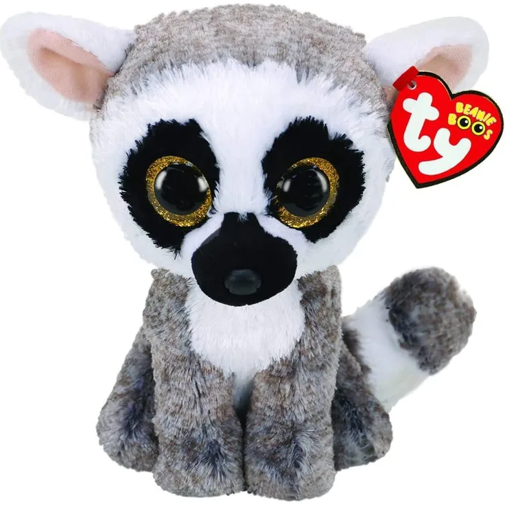 Meteor TY Beanie Boos - Linus Lemur 15 cm