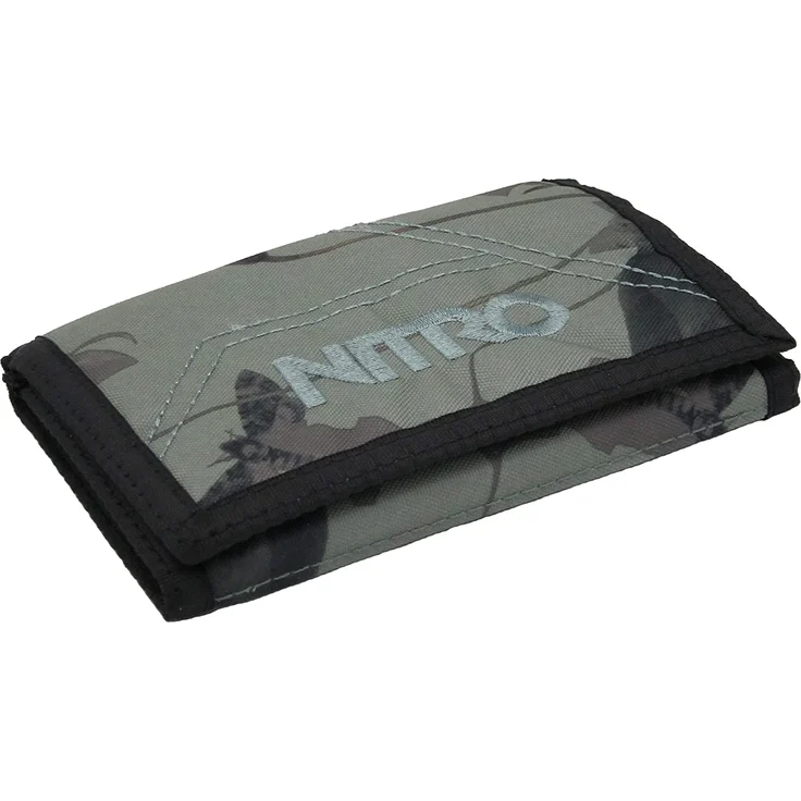Nitro Wallet, Geldbörse, Geldbeutel, Portemonnaie, Münzbörse, Dead Flower, 10 x 14 x 1 cm, 1131-878000, 60g – Bild 1