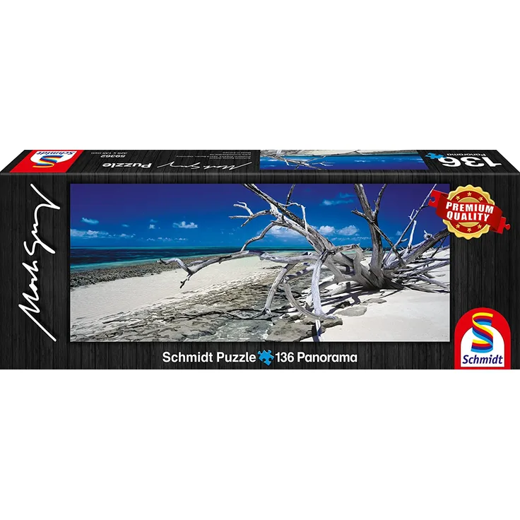 Schmidt Spiele 59362 - Mark Gray, Green Island - Queensland, Australia, 136 Teile, Klassische Puzzle