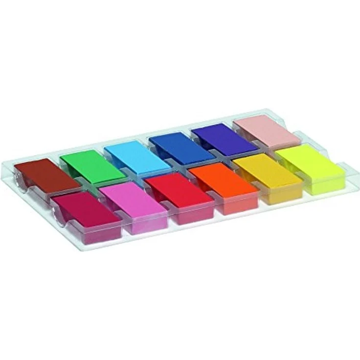 Giotto Decor, Wachsmalblöcke, 12, 10,5 x 1,5 x 19,5 cm, Einheiten – Bild 3